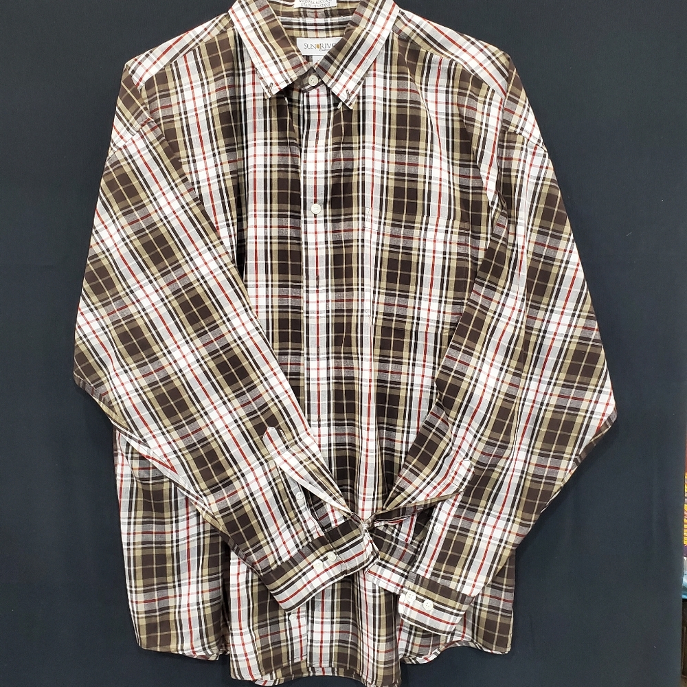 Sun River plaid shirt